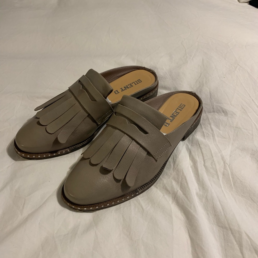 Silent D Tan Mules Size 39 - image 4